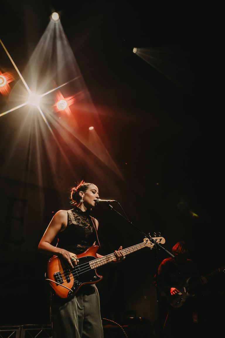Blush performing in Adelaide at Hindley Street Music Hall
